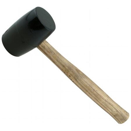 Great Neck Great Neck Saw 16 Oz Wood Handle Rubber Mallet  RM16 76812009364